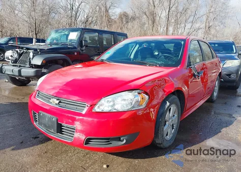 2011 Chevrolet Impala Lt из США, поврежденный, VIN 2G1WG5EK8B1244590